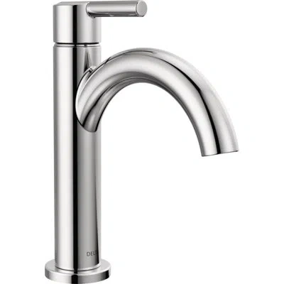 Delta Nicoli Single Hole Bathroom Faucet With Drain Assembly, Single Handle Bathroom Sink Faucet In Chrome