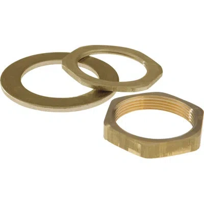Delta Nut And Washer In Gold