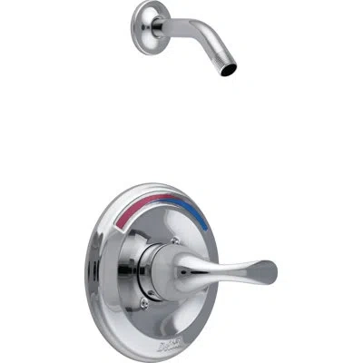 Delta Other Core Pressure Balance Tub And Shower Faucet Trim With Metal Lever Handle In Chrome