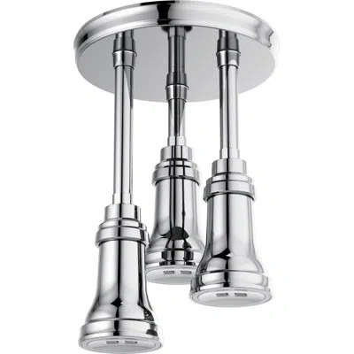 Delta Pendant Full Rain Shower Head H2okinetic® In Chrome