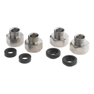 Delta Pex Compression Adapter In Steel;black