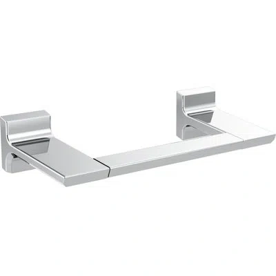 Delta Pivotal 8" Wall Mounted Towel Bar In Polished Chrome