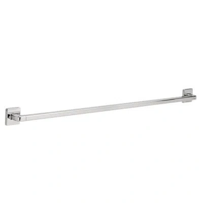 Delta Pivotal Angular Modern Decorative 42" Grab Bar In Chrome