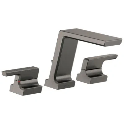 Delta Pivotal Double Handle Deck Mounted Roman Tub Faucet Trim In Bronze