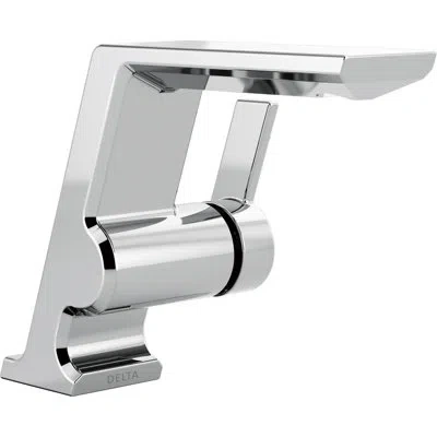Delta Pivotal Single Hole Bathroom Faucet With Diamond™ Seal Technology In Chrome