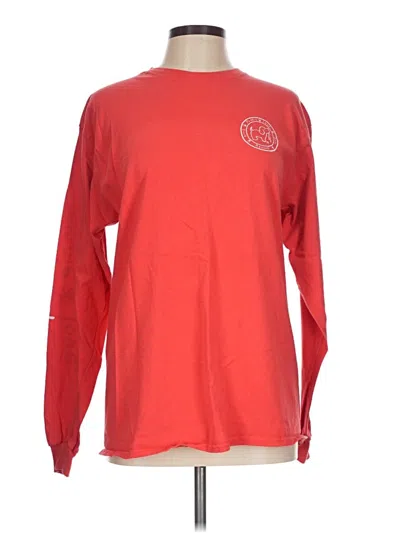 Pre-owned Delta Pro Weight Long Sleeve T-shirt In Red