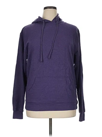 Pre-owned Delta Pro Weight Pullover Hoodie In Purple