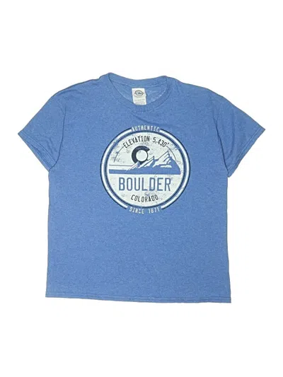 Pre-owned Delta Pro Weight Kids' Short Sleeve T-shirt In Blue