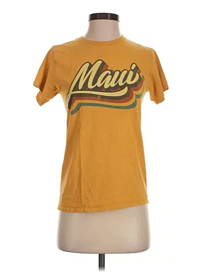 Pre-owned Delta Pro Weight Short Sleeve T-shirt In Gold