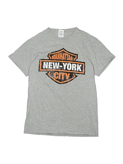 Pre-owned Delta Pro Weight Kids' Short Sleeve T-shirt In Gray