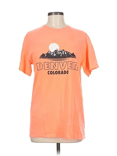 Pre-owned Delta Pro Weight Short Sleeve T-shirt In Orange