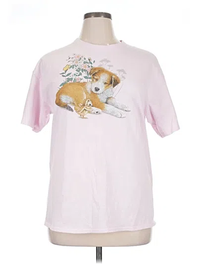 Pre-owned Delta Pro Weight Short Sleeve T-shirt In Pink