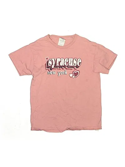 Pre-owned Delta Pro Weight Kids' Short Sleeve T-shirt In Pink