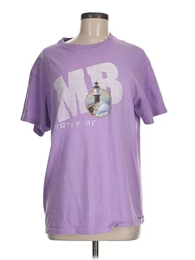 Pre-owned Delta Pro Weight Short Sleeve T-shirt In Purple