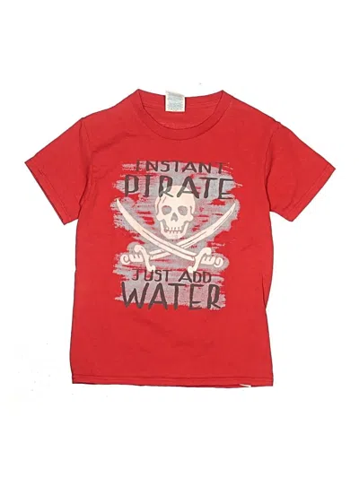 Pre-owned Delta Pro Weight Kids' Short Sleeve T-shirt In Red