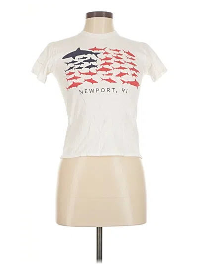 Pre-owned Delta Pro Weight Short Sleeve T-shirt In White