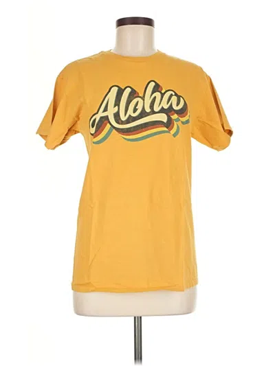 Pre-owned Delta Pro Weight Short Sleeve T-shirt In Yellow