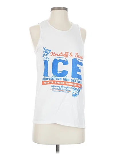 Pre-owned Delta Pro Weight Sleeveless T-shirt In White