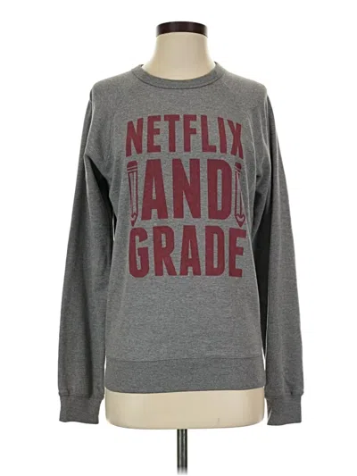 Pre-owned Delta Pro Weight Sweatshirt In Gray