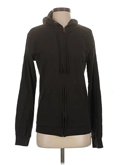 Pre-owned Delta Pro Weight Zip Up Hoodie In Black