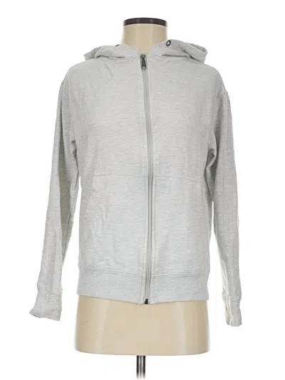 Pre-owned Delta Pro Weight Zip Up Hoodie In Gray