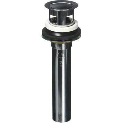 Delta Push Pop-up Bathroom Sink Drain With Overflow In Chrome