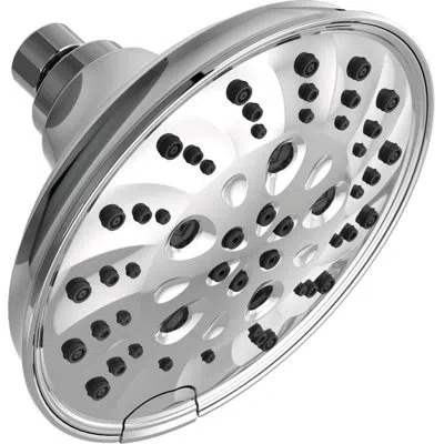 Delta Rain Dual Shower Head With H2okinetic Technology In Chrome