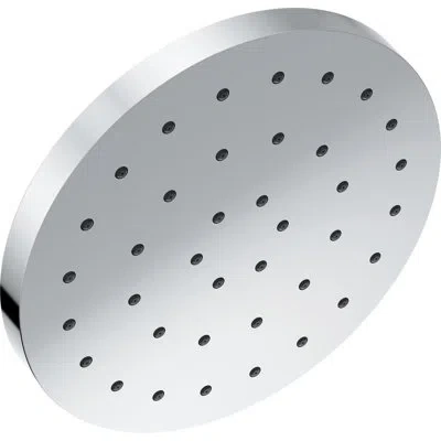 Delta Rain Dual Shower Head With H2okinetic Technology In Lumicoat Chrome