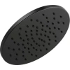 Delta Rain Fixed Shower Head In Matte Black