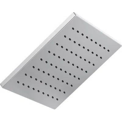 Delta Rain Fixed Shower Head With H2okinetic Technology In Lumicoat Chrome