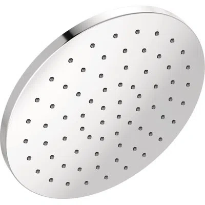Delta Rain Shower Head, 10 Inch Metal Large Rainfall Shower Head 1.75 Gpm In Lumicoat Chrome