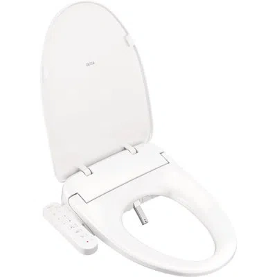 Delta Refresh Standard Elongated Electric Bidet Toilet Seat In Gloss