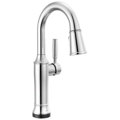 Delta Renaldi Touch2o Bar / Prep Faucet With Touchless Technology In Lumicoat Chrome