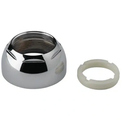 Delta Replacement Cap Assembly With Adjustable Ring In Chrome