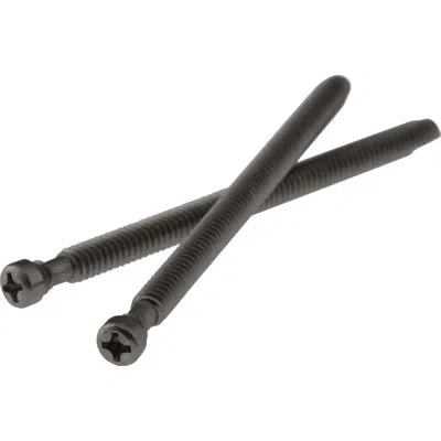 Delta Retention Screws For Side Set Lever Handles In Black