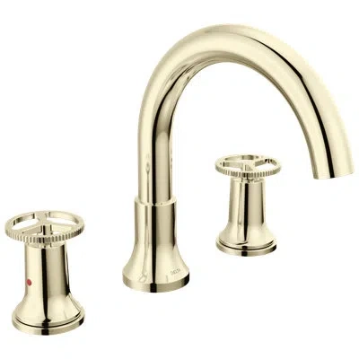 Delta Roman Tub Faucet Trim In Polished Nickel