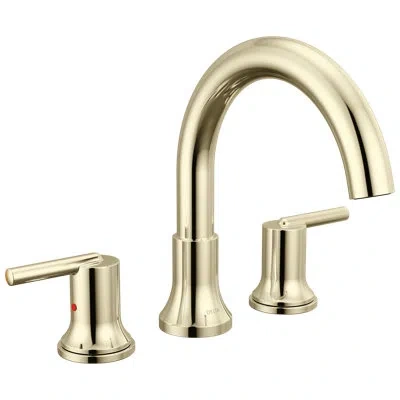 Delta Roman Tub Faucet Trim In Polished Nickel