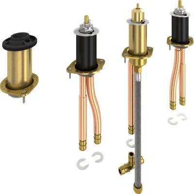 Delta Roman Tub With Hand Shower Rough-in Valve In Brass