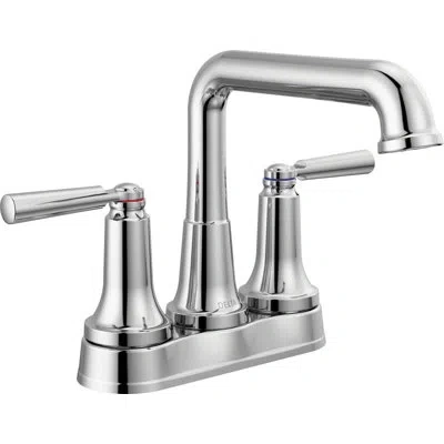 Delta Saylor™ Two Handle Tract-pack Centerset Bathroom Faucet In Chrome