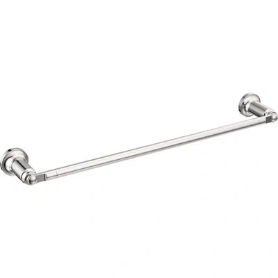 Delta Saylor Wall Mounted 18" Towel Bar In Stainless Steel Finish In Polished Chrome