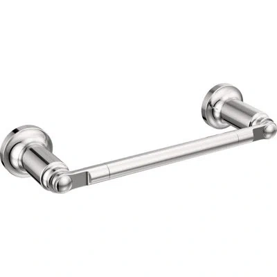 Delta Saylor Wall Mounted 8" Hand Towel Bar In Stainless Steel Finish In Polished Chrome