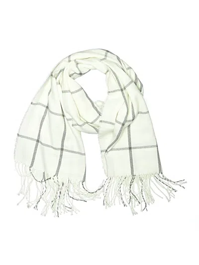 Pre-owned Delta Scarf In White