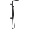 Delta Shower Column Angular In Matte Black
