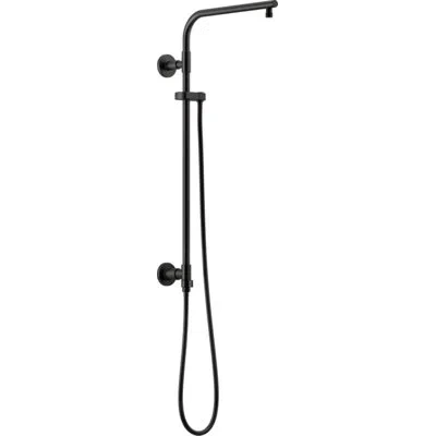 Delta Shower Column Round In Matte Black