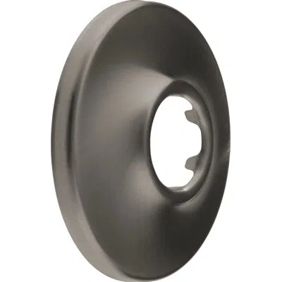 Delta Shower Flange In Lumicoat Black Stainless