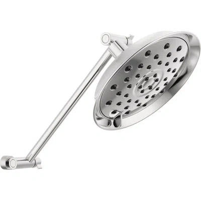 Delta Shower Head With Adjustable Arm In Chrome