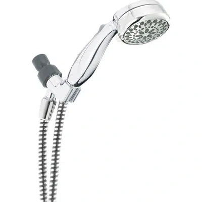 Delta Shower Mount Hand Held Shower Head, 6-spray Detachable Round Shower Head 2.5 Gpm In Chrome