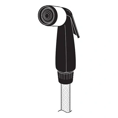 Delta Side Sprayer In Black