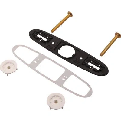 Delta Signature Pull-outs Bolts Gasket Base Plate And Locknuts Kitchen Faucet In Black;white