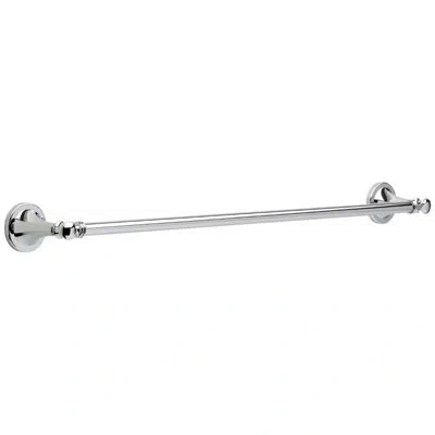 Delta Silverton Wall Mount Towel Bar Bath Hardware Accessory In Polished Chrome